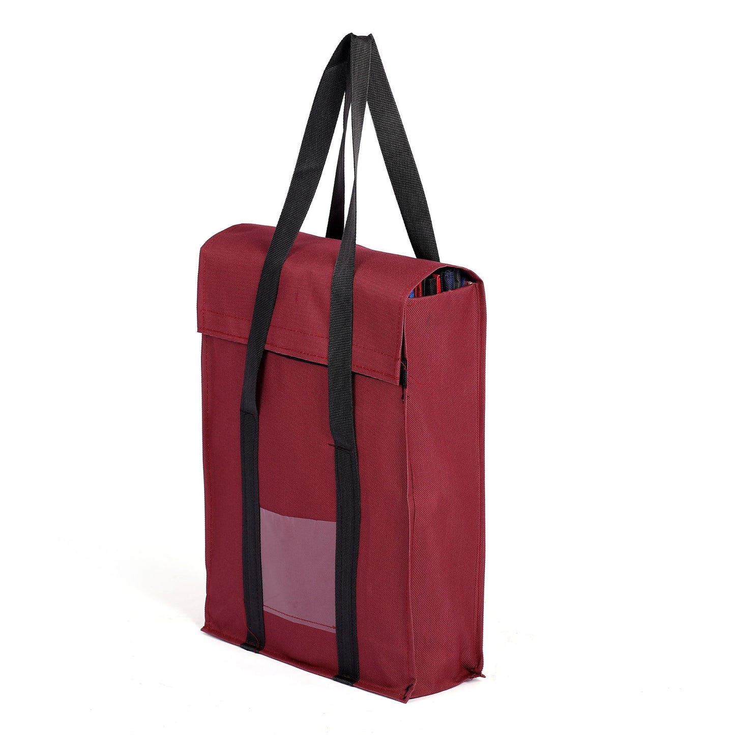 Large capacity file folder with handle
