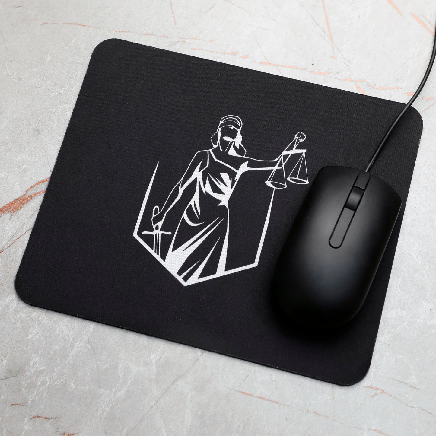 Lawyer Desk Mousepad Waterproof and Anti-Skid