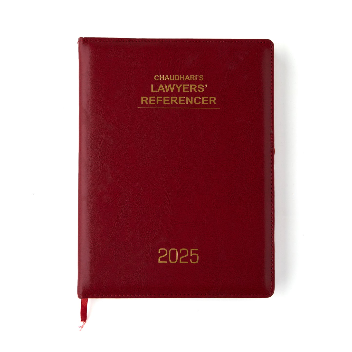 Red Legal notebook for advocates with professional design