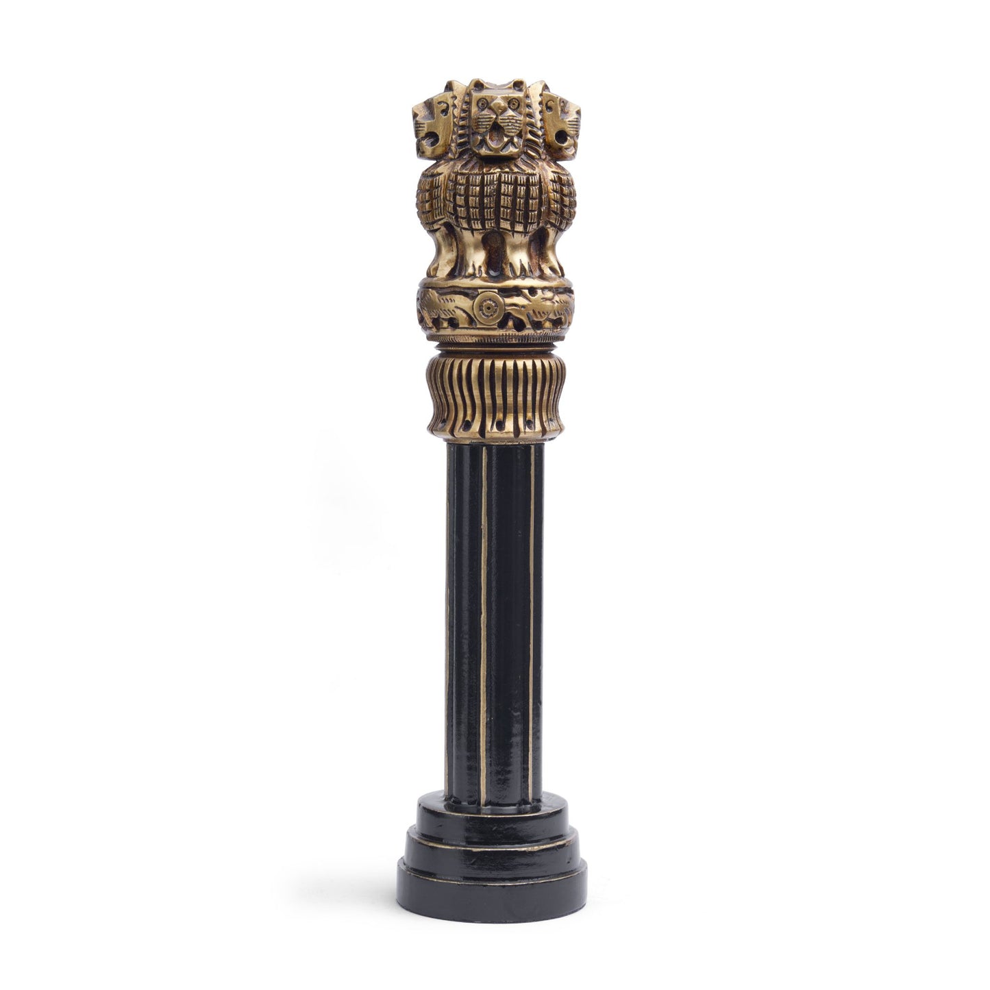 Buy Wooden Ashoka Pillar Ideal for Advocate Tabel Office & Home Decor Showpiece Best for Gifting Purpose