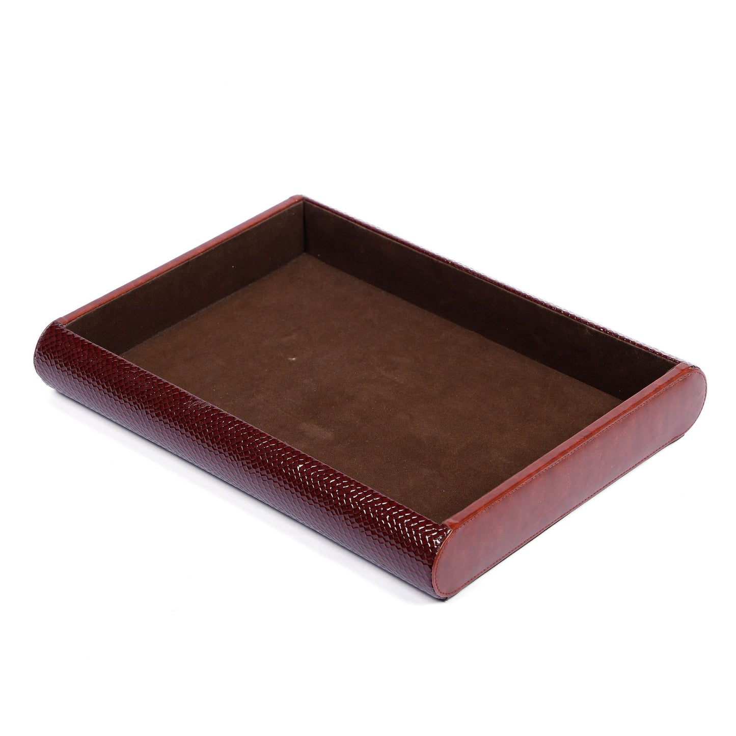 Vegan Leather Multipurpose Organizer | For Storage | LawKart.in - Brown