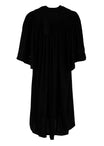 Advocate’s Black Lawyer Gown – Premium Court Gown & Lawyer Robe ...
