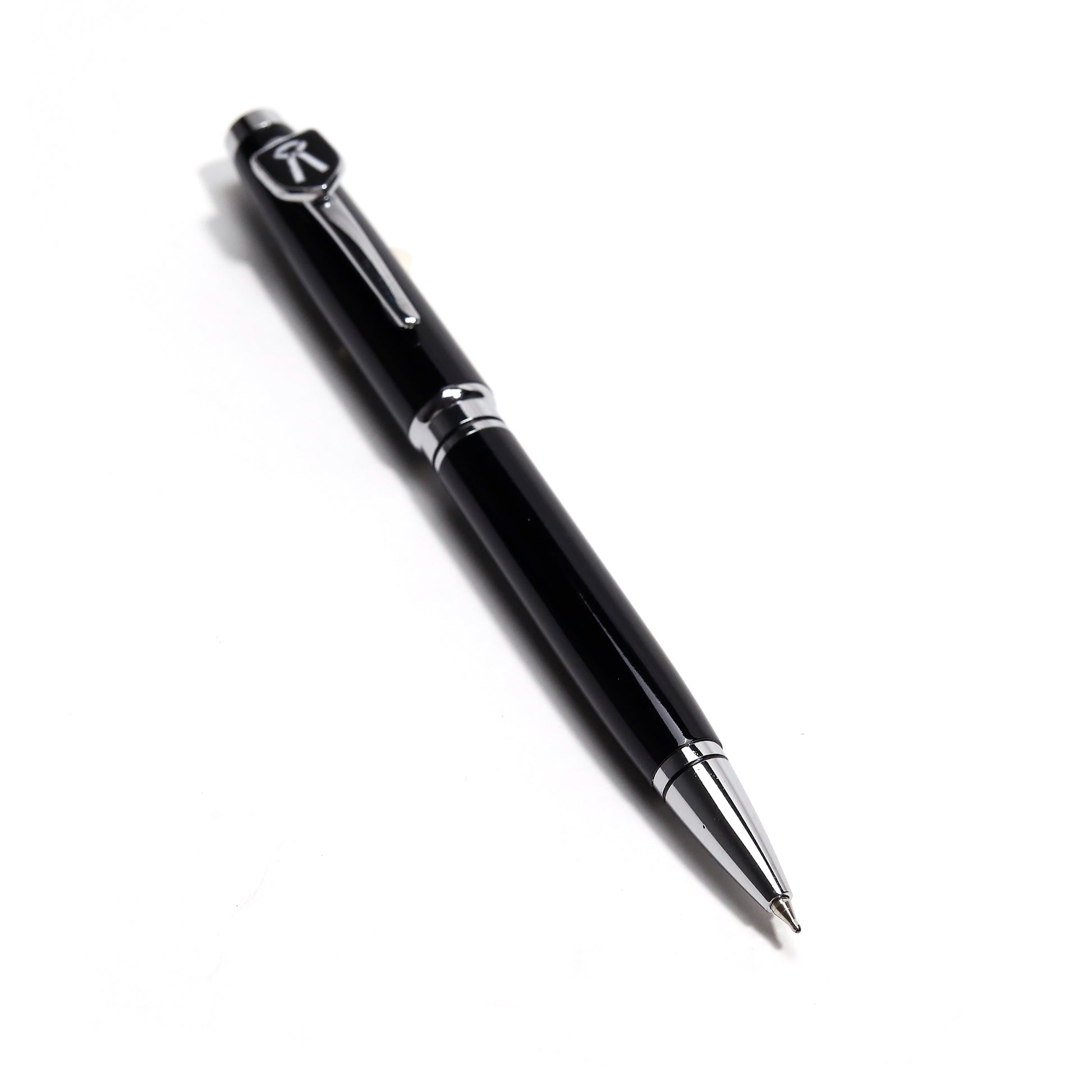 Advocate symbol twist ballpoint pen blue ink


