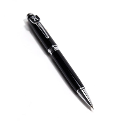 Advocate symbol twist ballpoint pen blue ink

