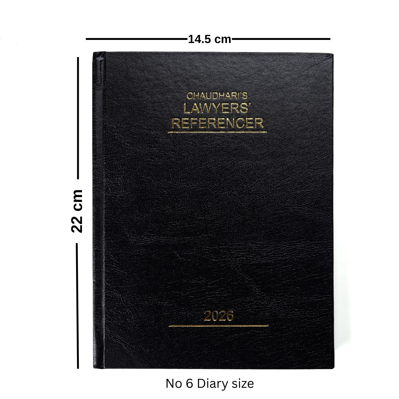 Premium Advocate Diary 2026 – High-Quality Legal Notebook for Lawyers, Hard Binding