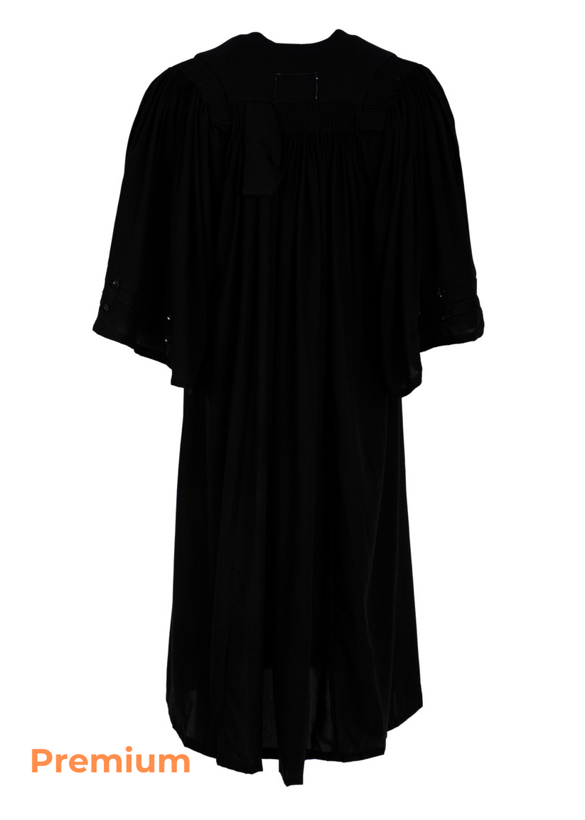 Advocate’s Black Lawyer Gown – Premium Court Gown & Lawyer Robe ...