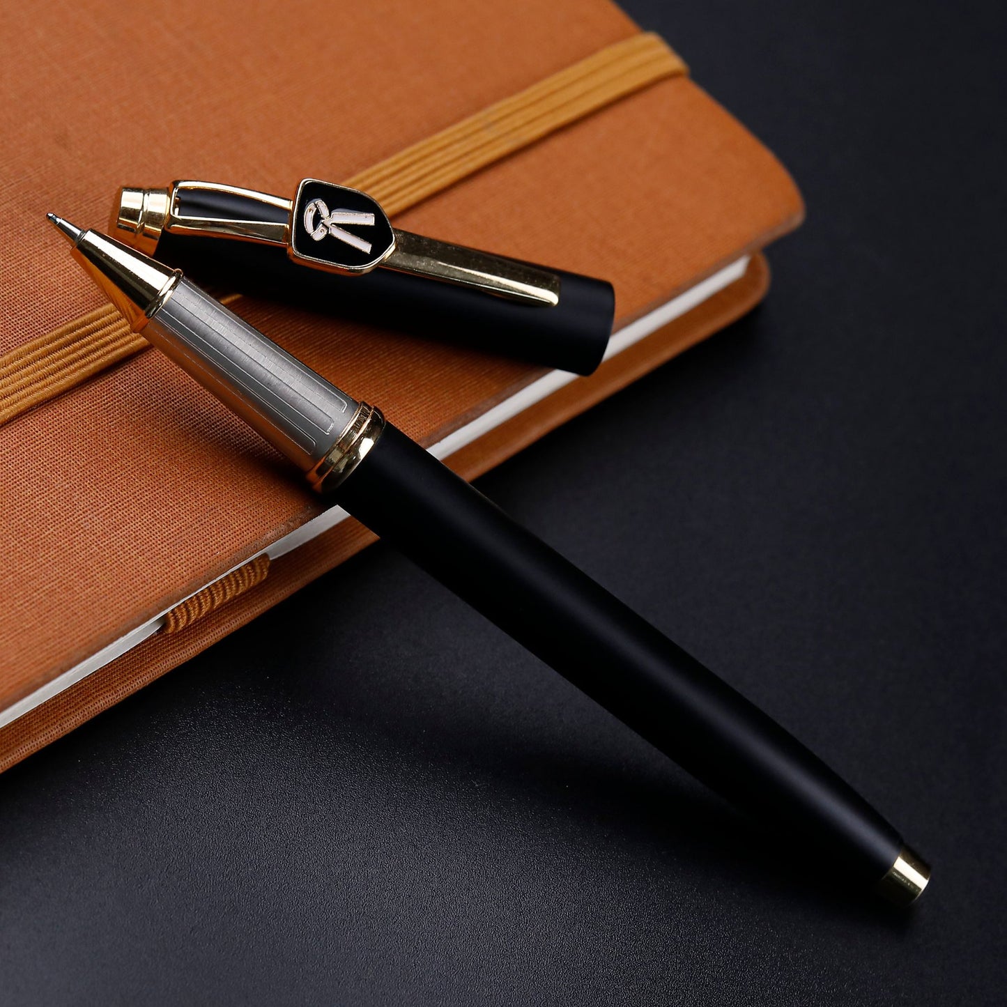 Luxury Ball Pen with Blue and Black Refills