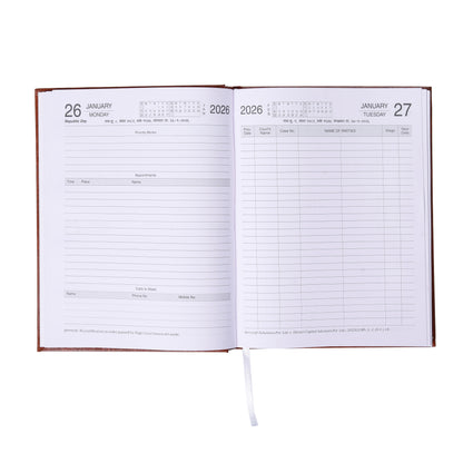Premium Advocate Diary 2026 – High-Quality Legal Notebook for Lawyers, Hard Binding