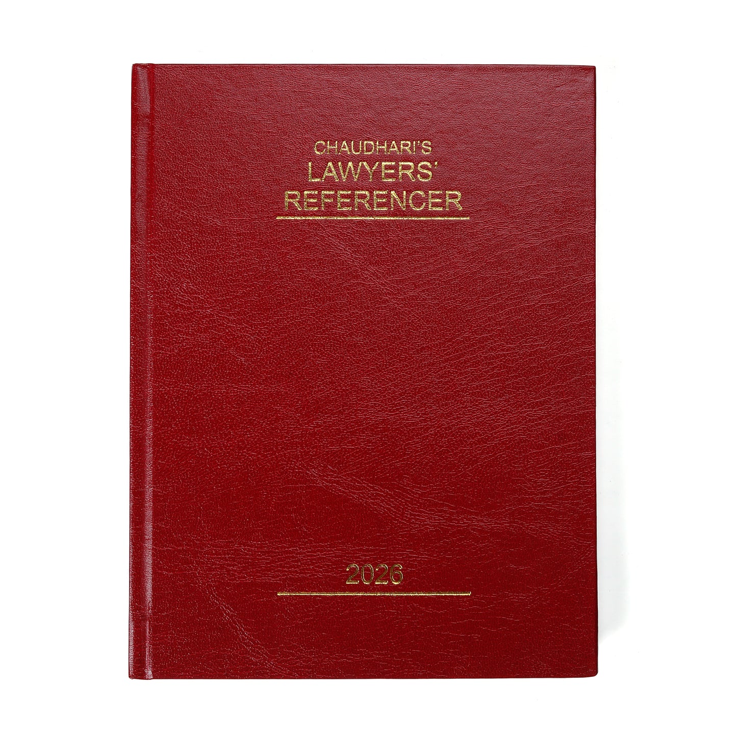 Premium Advocate Diary 2026 – High-Quality Legal Notebook for Lawyers, Hard Binding