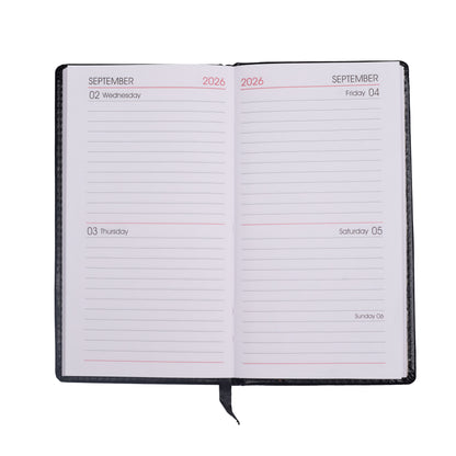 2 Dates in 1 Page Diary 2026 (Pack of 5) (Soft Foam Diary)