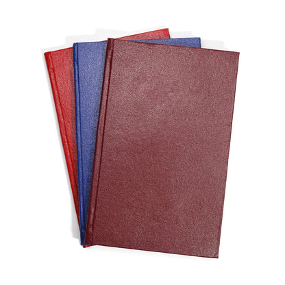 Notary register with red seal stickers bundle

