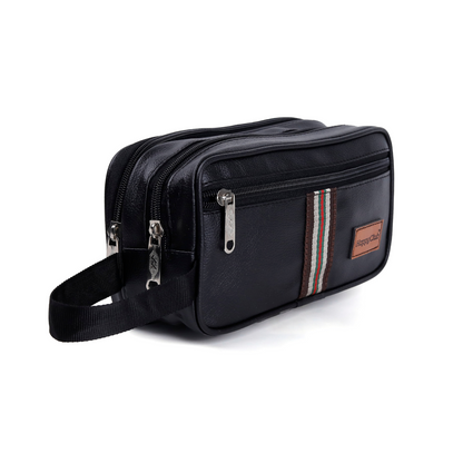 PU Leather Pencil Pouch Waterproof Large Capacity
