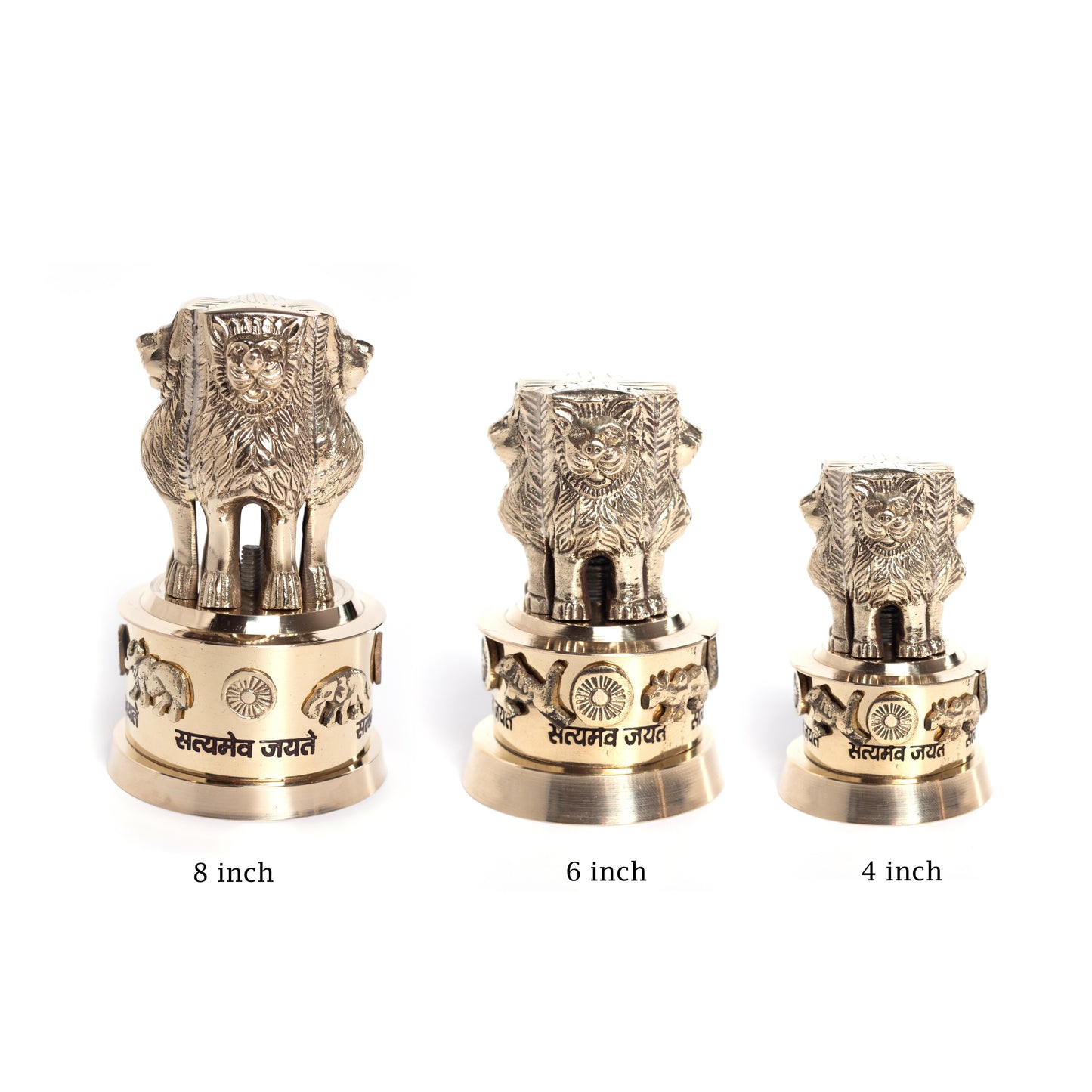Premium Brass Ashoka Pillar Home Decor