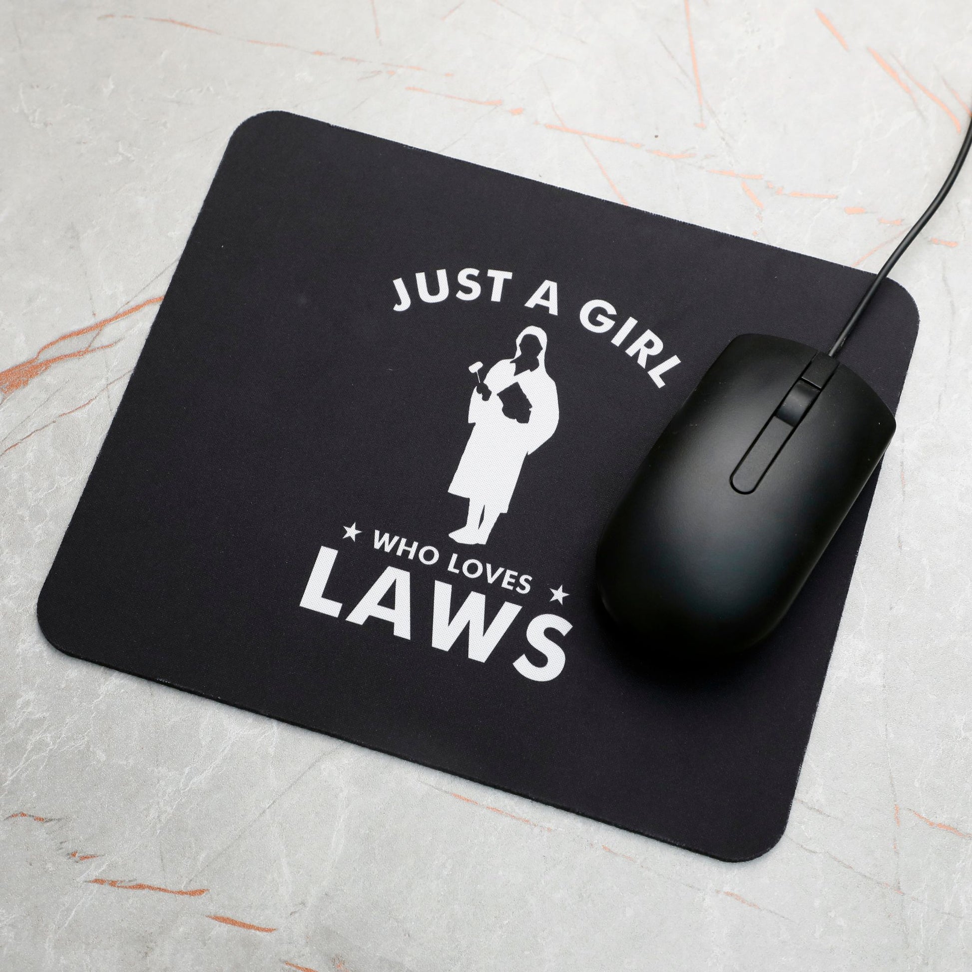 Smooth Surface Lawyer Mousepad for Office and Gaming