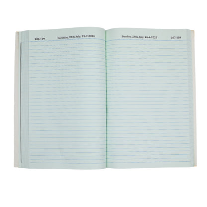 National Diary Legal Size 2026 (Hard Binding)