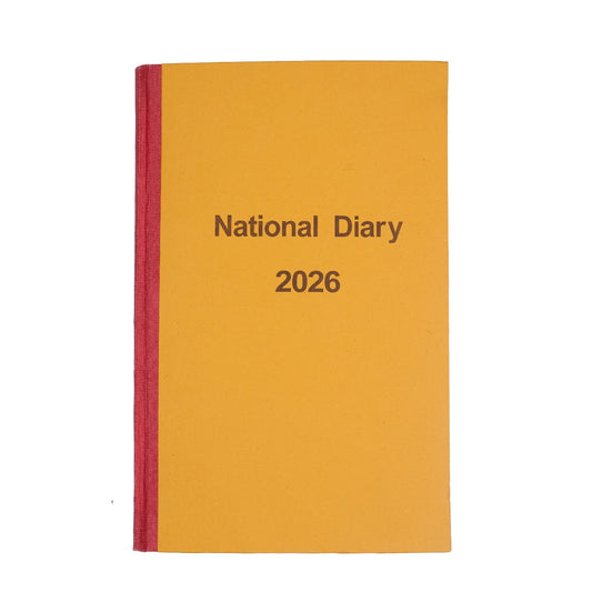 National Diary Legal Size 2026 (Hard Binding)