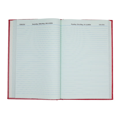 National Diary Legal Size 2026 (Rexine Binding)