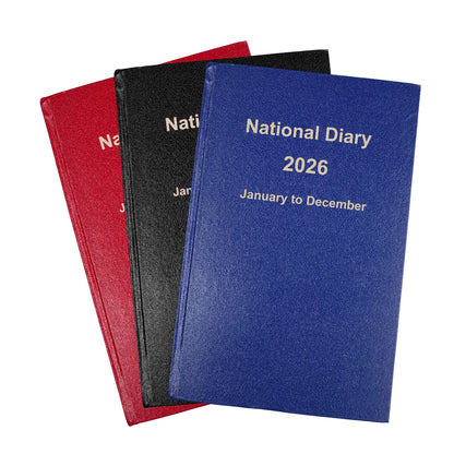 National Diary Legal Size 2026 (Rexine Binding)